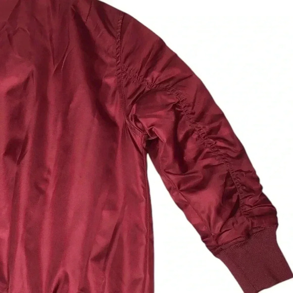 Memebers Only Flight Satin MA1 Kids Bomber Jacket - Picture 6 of 11